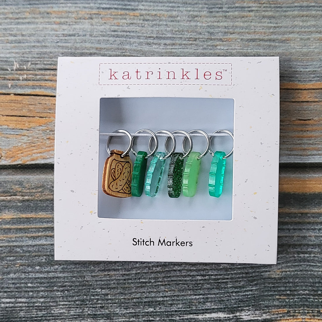 Pickle Stitch Marker Set | Katrinkles