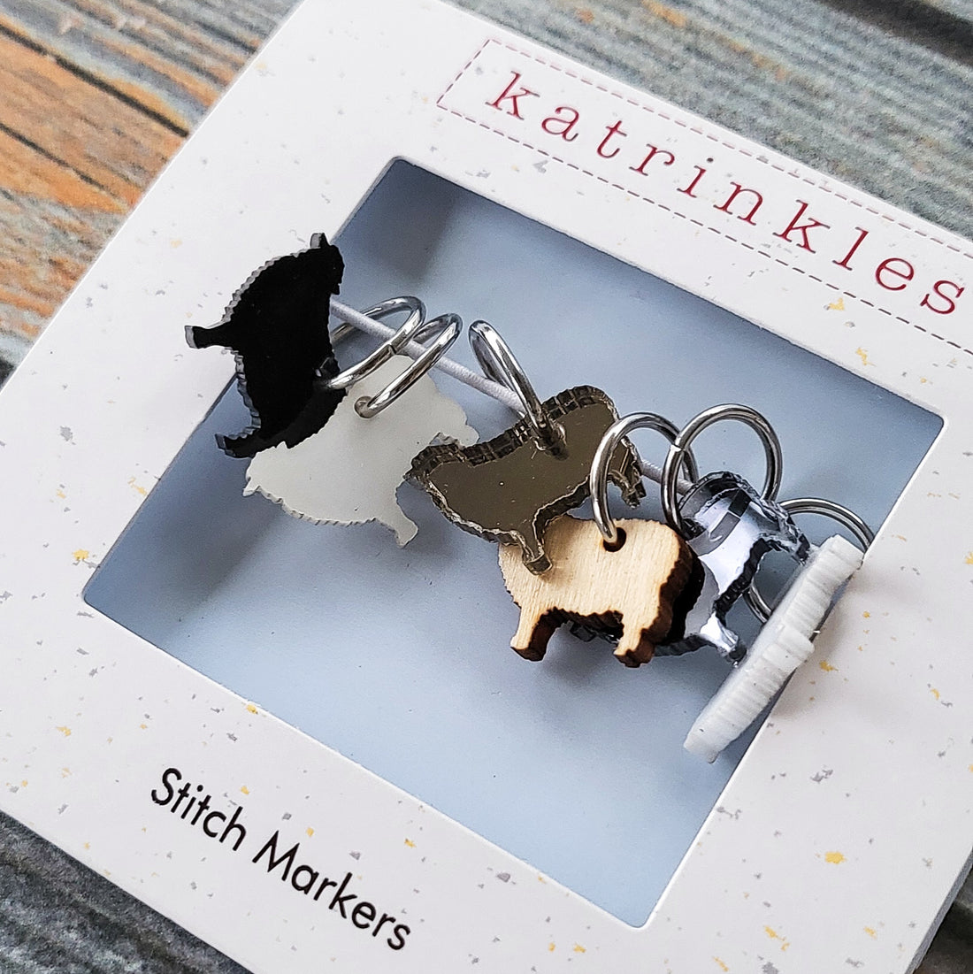 Sheep Stitch Marker Set | Katrinkles