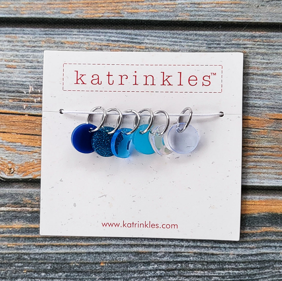 Moon Phases Stitch Marker Set | Katrinkles