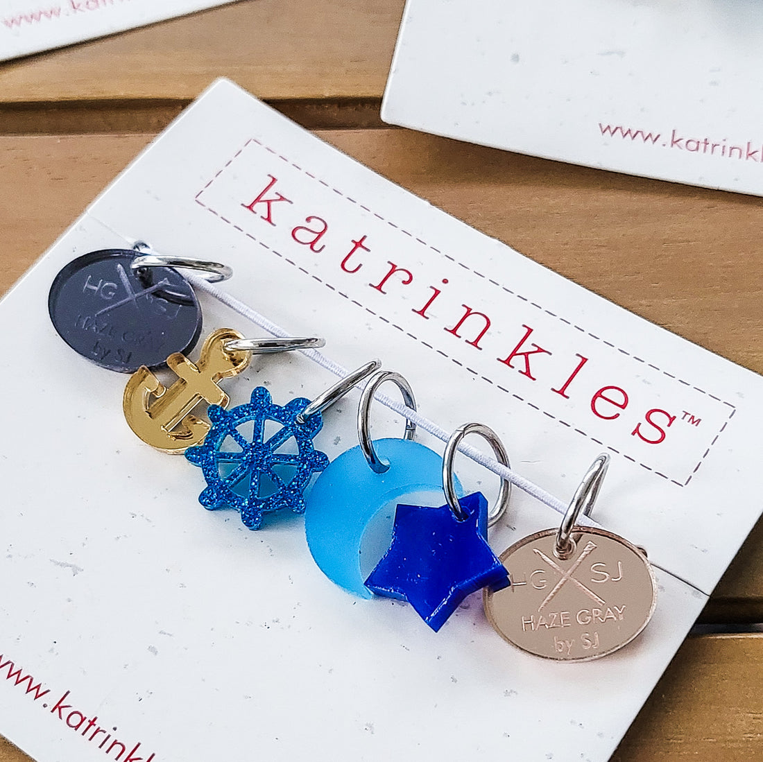 Nautical Stitch Marker Set 2 | Katrinkles