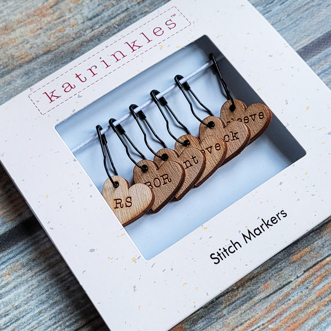Sweater Instruction Stitch Marker Set | Katrinkles