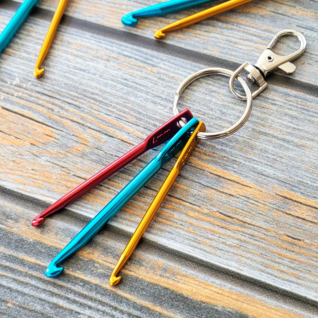 Fix It Tool Set | Aluminum Crochet Hooks | 3.0 mm D-3 4.0 mm G-6 5.0 mm H-8