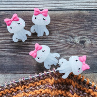 Jellyfish Stitch Stoppers | Knitting Needle Point Protectors