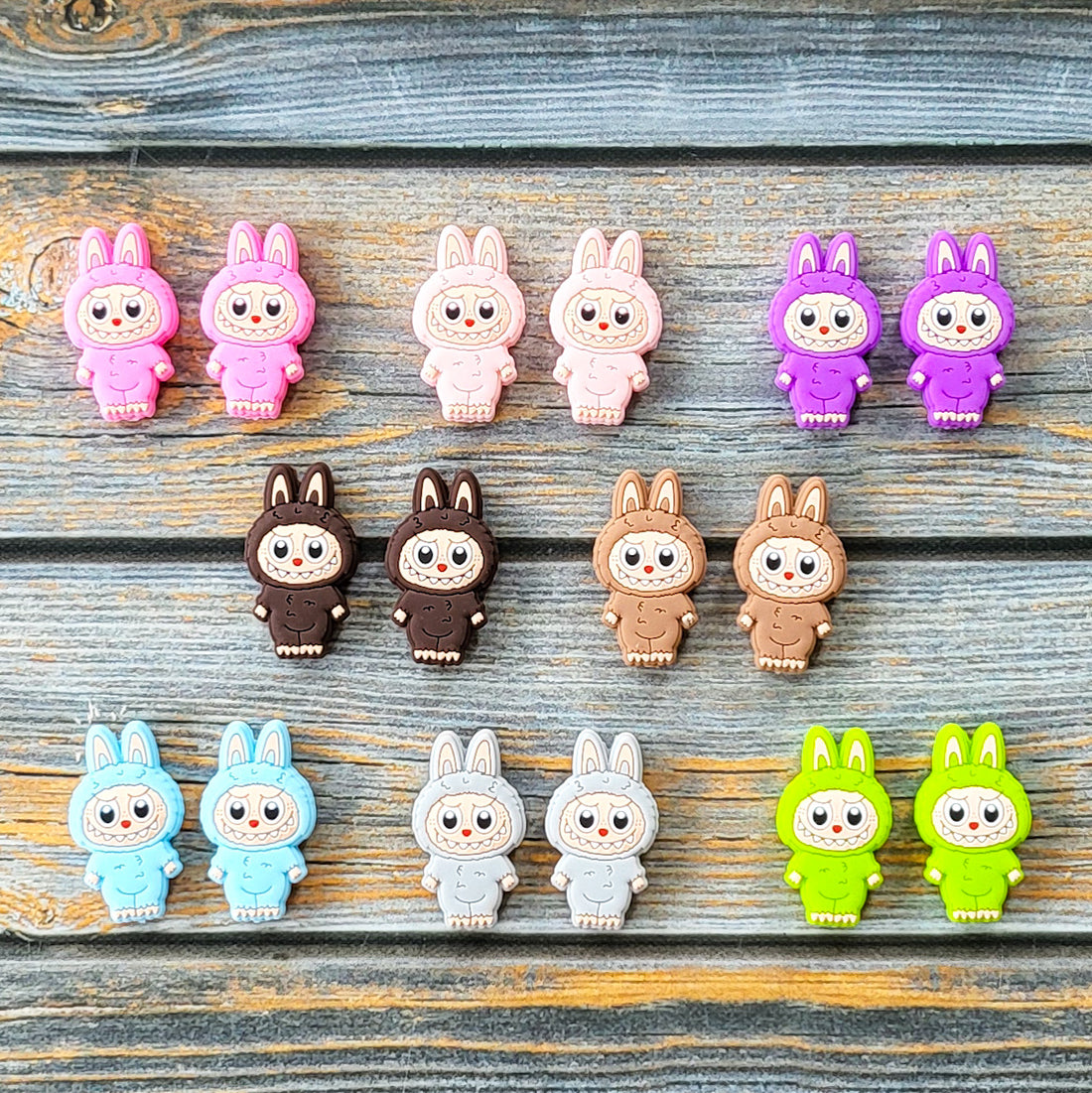 Labubu Stitch Stoppers | Knitting Needle Point Protectors