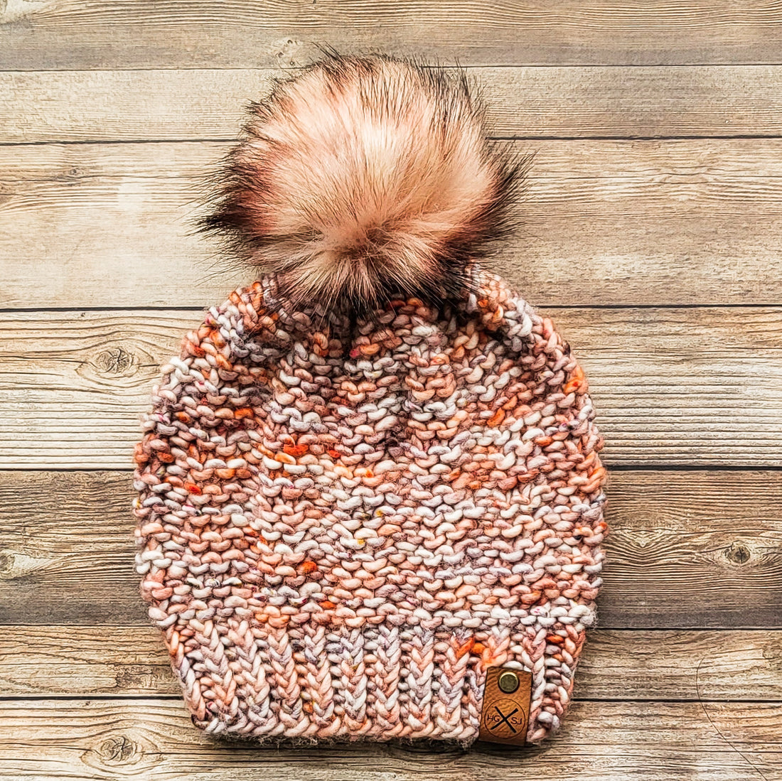 The Sutton Beanie | Textured Beanie | Merino Wool | Silver Lady