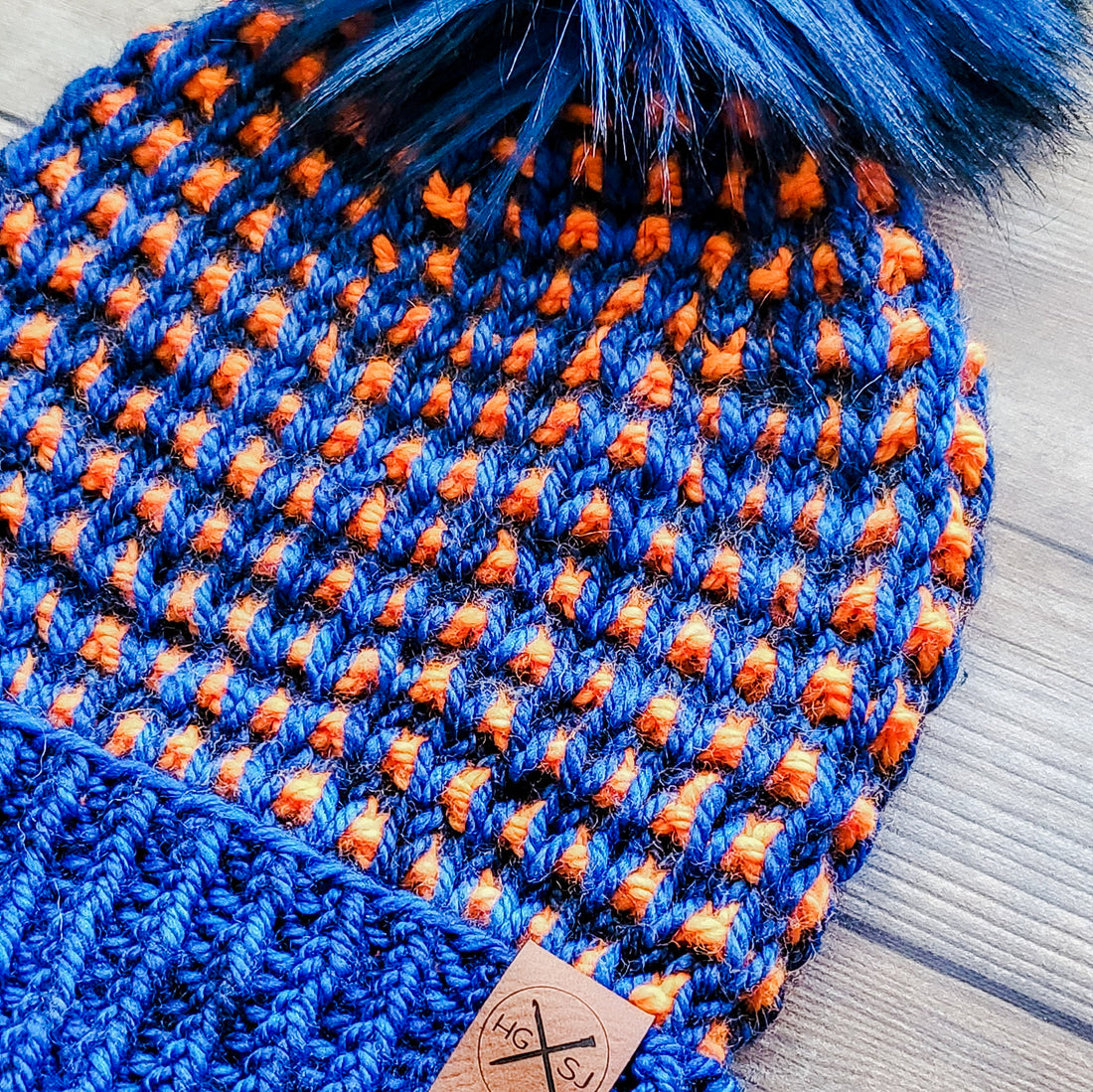 The NOAH Beanie | Cuffed Thermal-Knit Beanie | Merino Wool | Arctic/Push Pop