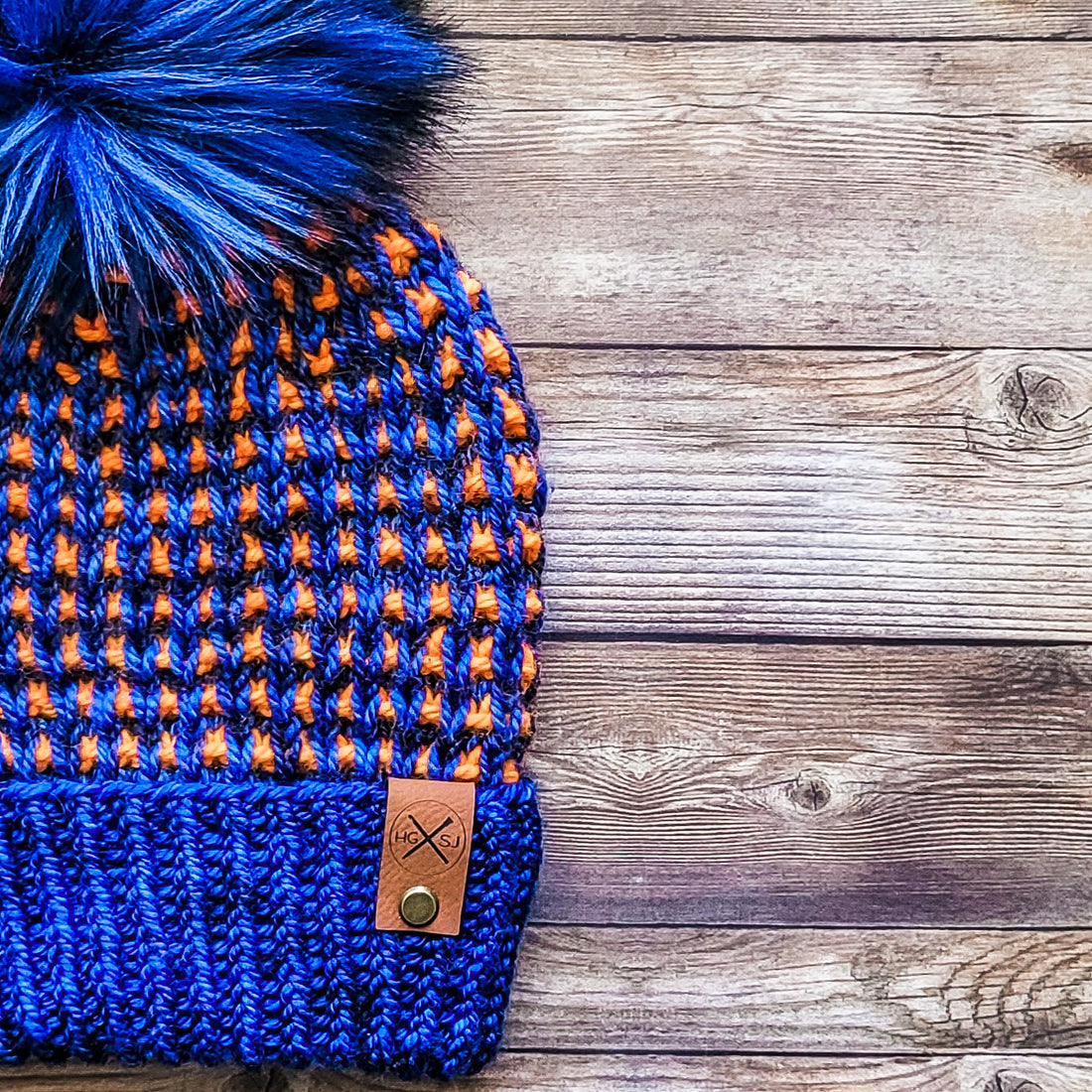 The NOAH Beanie | Cuffed Thermal-Knit Beanie | Merino Wool | Arctic/Push Pop