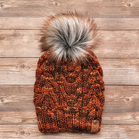 The AUREL Beanie | Cable-Knit Beanie | Merino Wool | Volcan