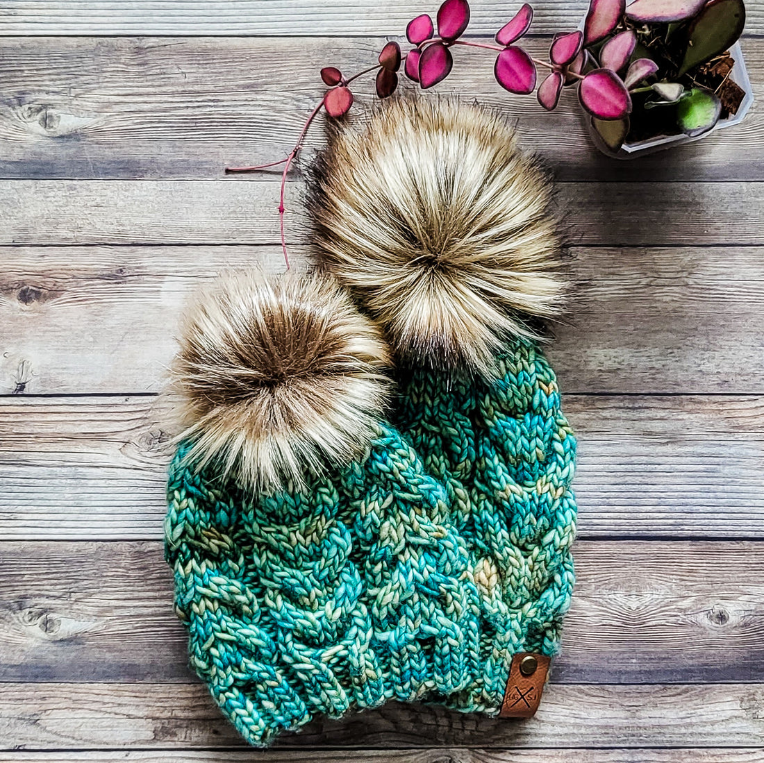 Reserved for Amy | Mommy + Me Set | The AUREL Beanie | Cable-Knit Beanie | Merino Wool | Taystee