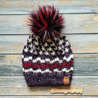 The AMERICANA Beanie Knitting Pattern