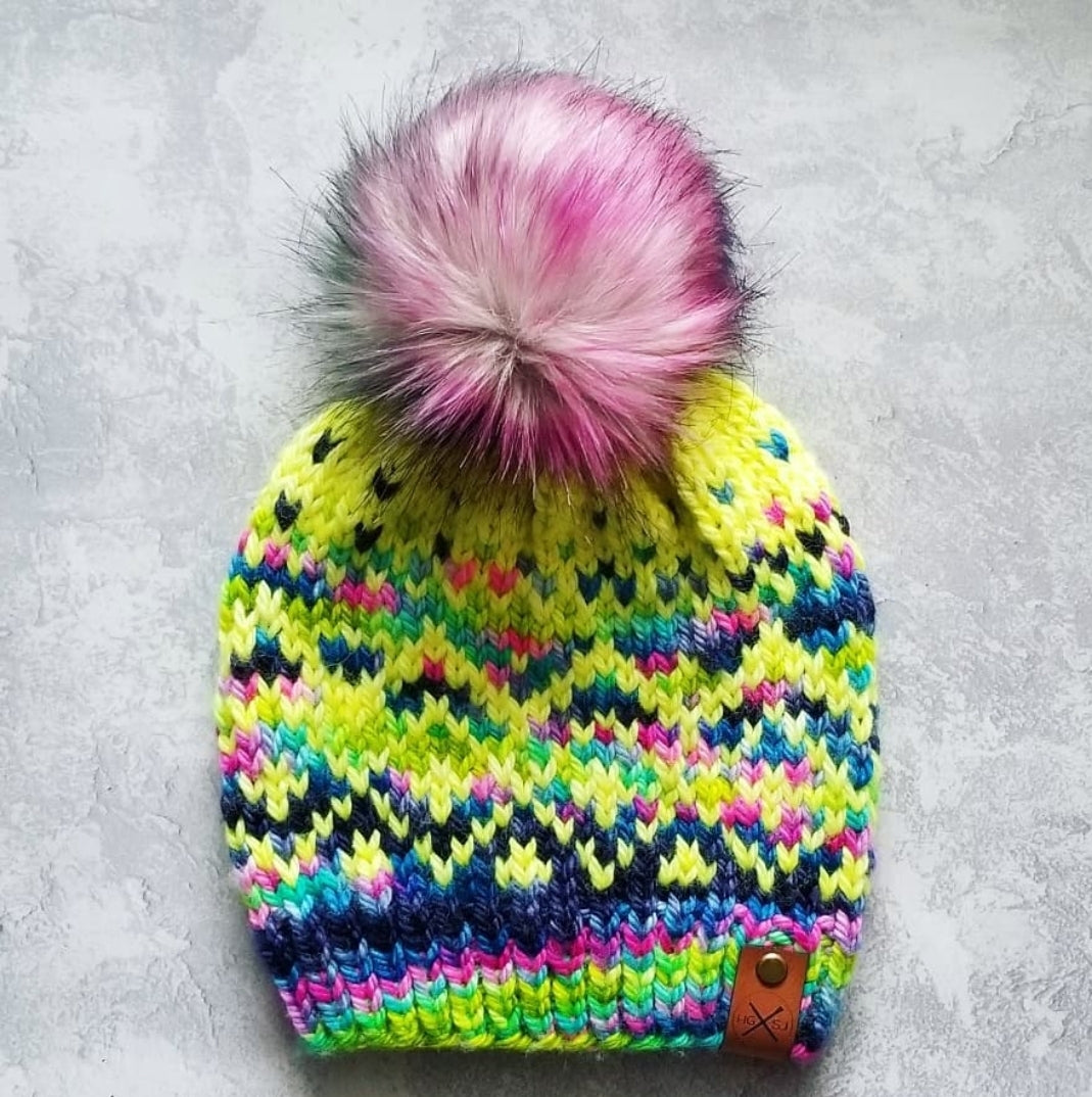 The LEO Beanie Knitting Pattern