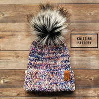 The AXEL Beanie Knitting Pattern