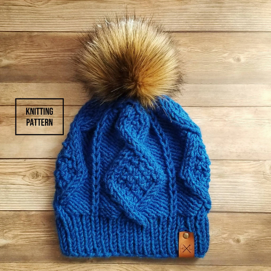 The ISABEL Beanie Knitting Pattern