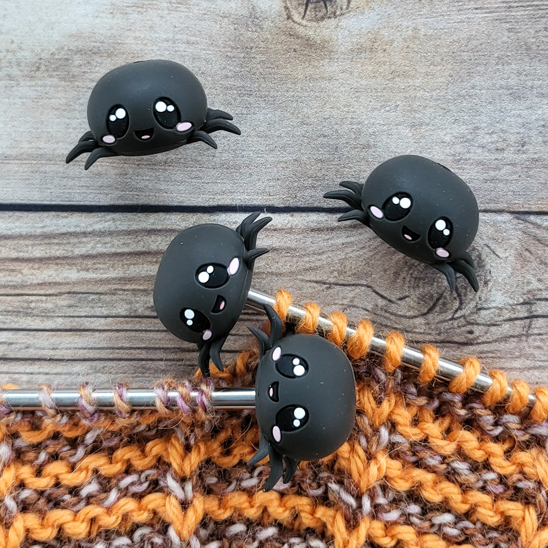 Spider Stitch Stoppers | Knitting Needle Point Protectors