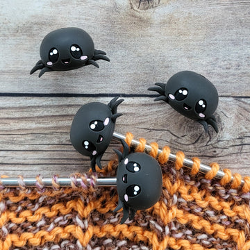 Spider Stitch Stoppers | Knitting Needle Point Protectors
