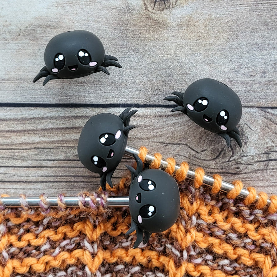 Spider Stitch Stoppers | Knitting Needle Point Protectors