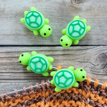 Turtle Stitch Stoppers | Knitting Needle Point Protectors