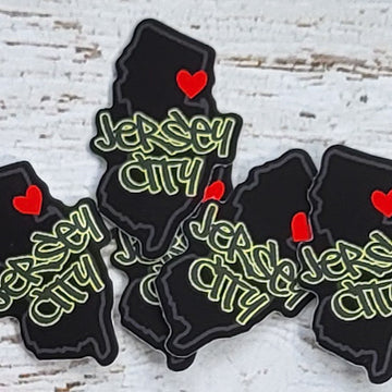 Jersey City Heart Sticker