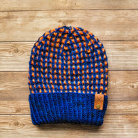 The NOAH Beanie | Cuffed Thermal-Knit Beanie | Merino Wool | Arctic/Push Pop
