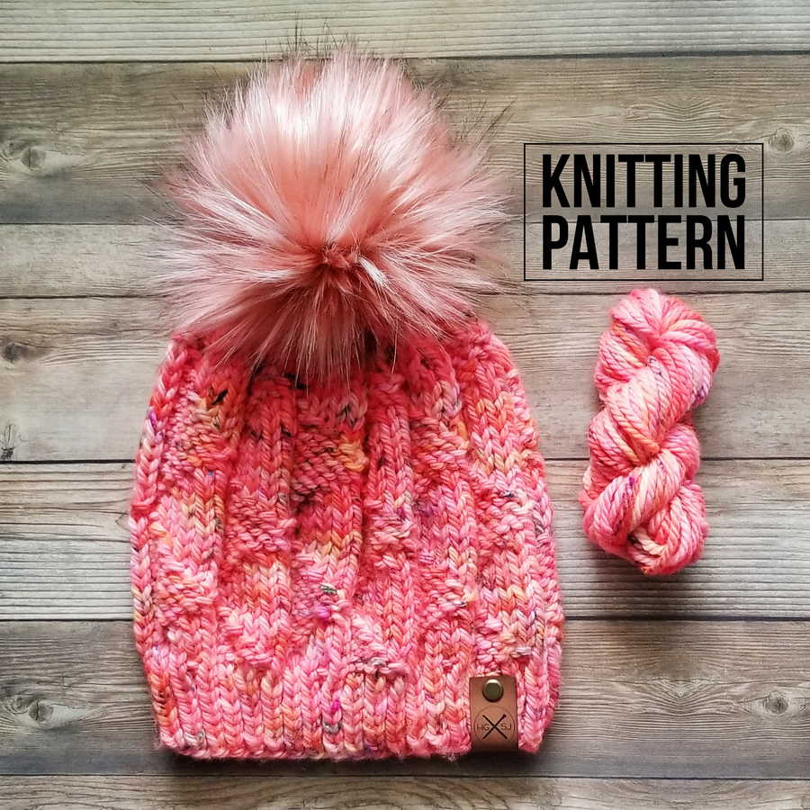The KOBE Beanie Knitting Pattern